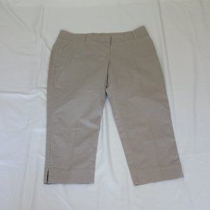 TOMMY BAHAMA Khaki Capri Pants Sz 14